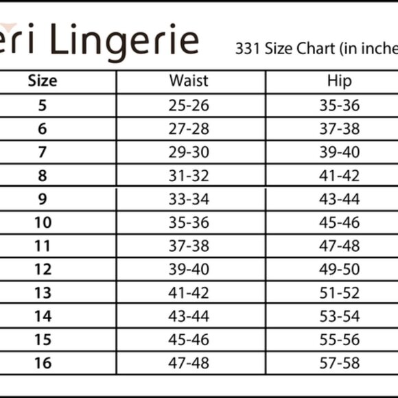 Nylon Brief Panty Classic Granny Panties by Teri Lingerie, Cream Beige - Picture 3 of 3